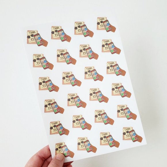 LB005 Poshmark Thank You Stickers [Price Firm] - Picture 3 of 7